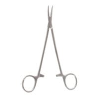 6 1/4" Hoyt Hemostatic Forceps - delicate jaw curved