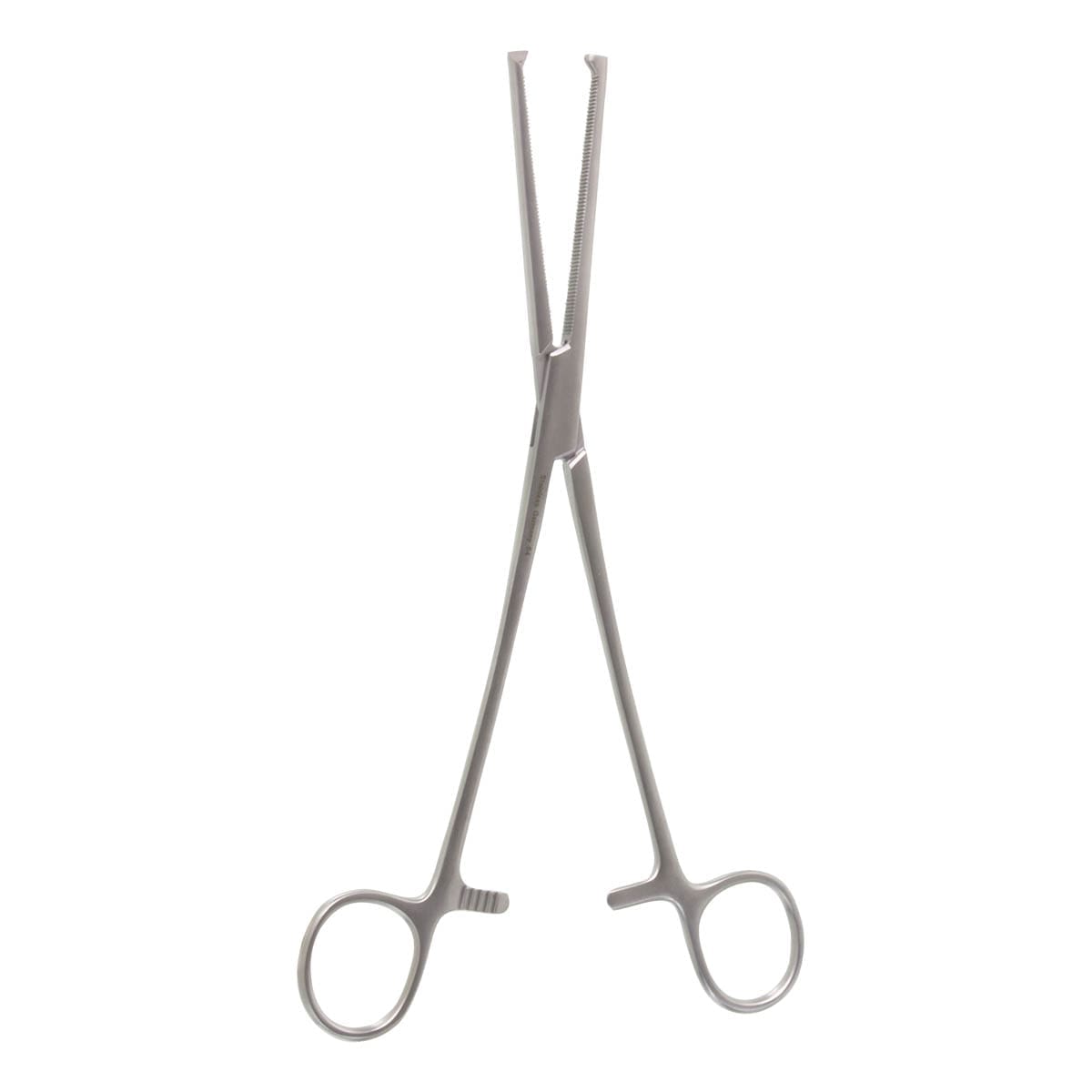 9 1/2" Roch-Ochs Hemo Forceps - straight 1x2 teeth - Image 2
