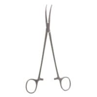 8" Heiss Artery Forceps - delicate curved jaws