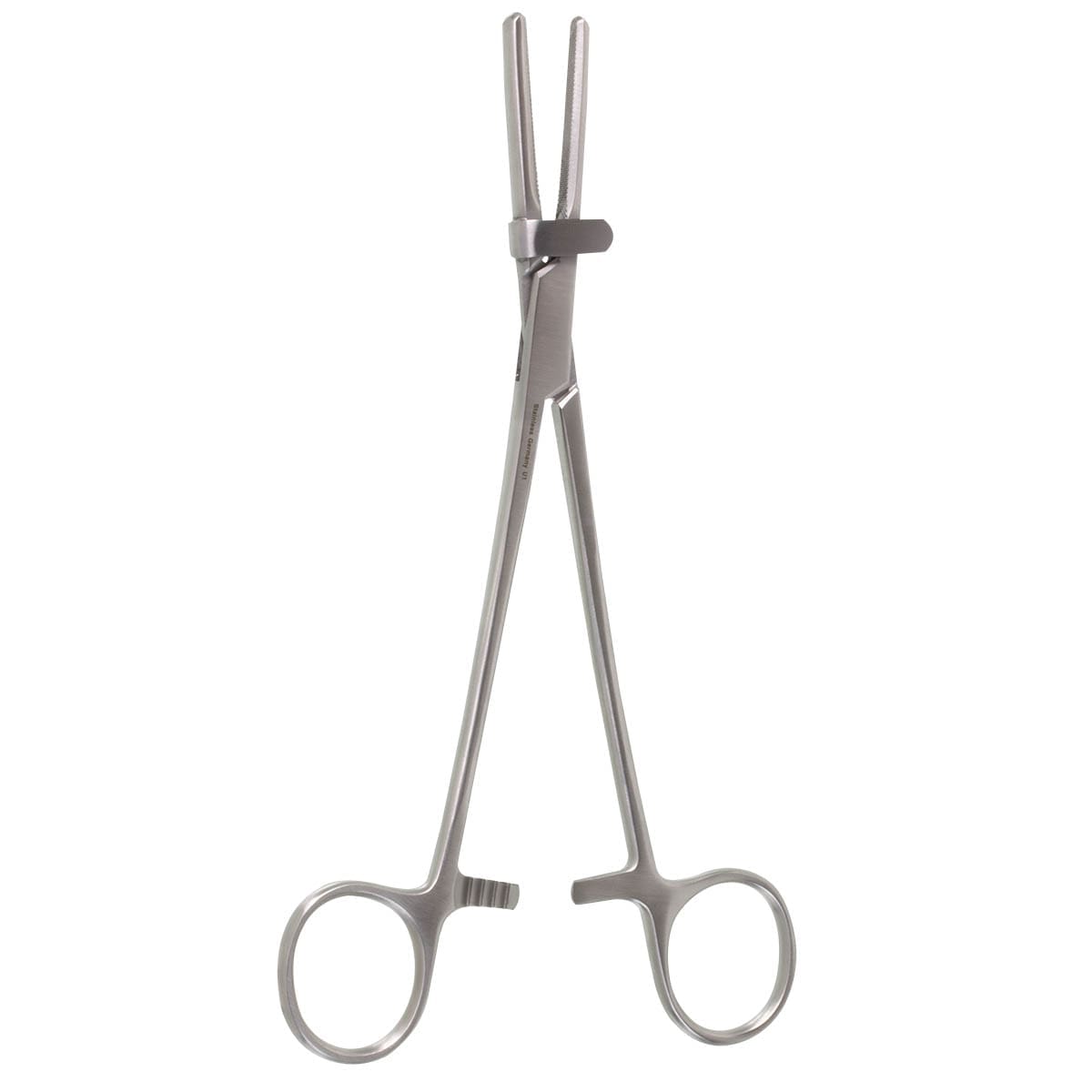 8" US Patt Tube Occ Forceps - U-shpd grd heavy