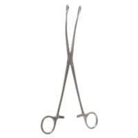 9 1/2" Bergman-Forester Sponge Forceps - curved