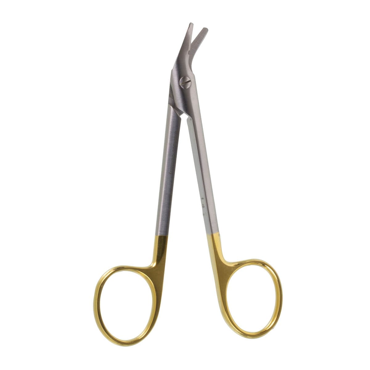 4 3/4" Wire Cutting Scissors - angled serrated "GG" blade - notched blades
