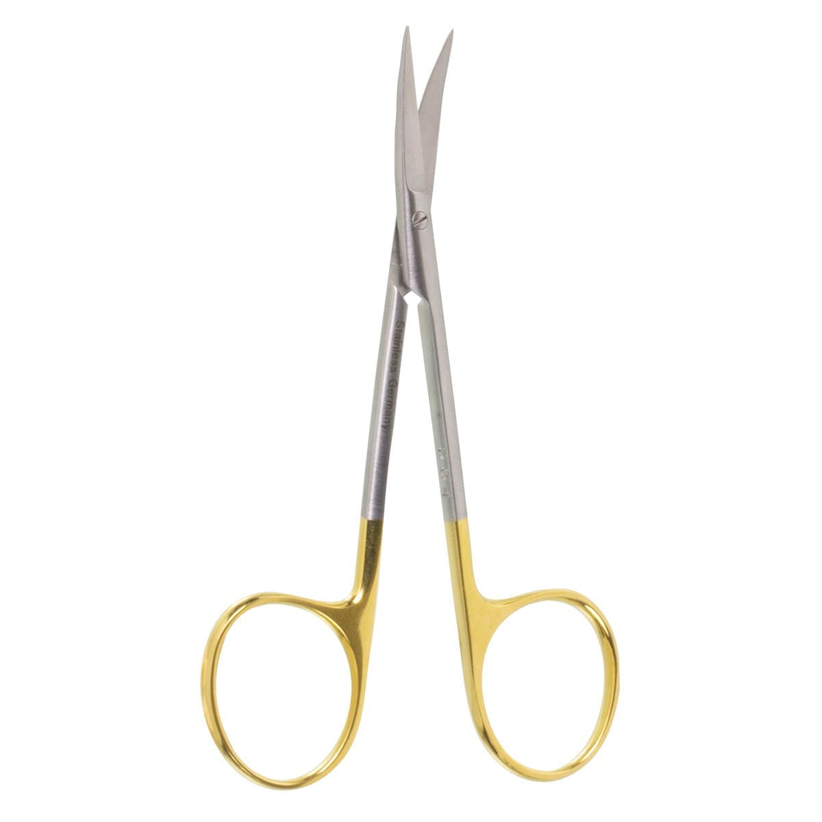 4 1/2" Iris Scissors - "GG" curved blades - Image 2