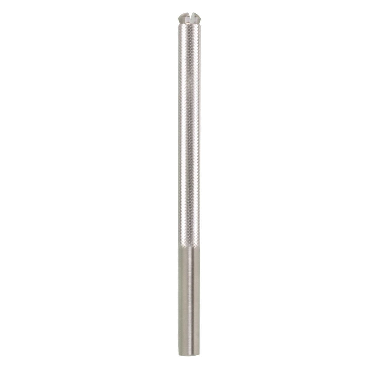 3" Beaver Type Knife Handle - round knurled - Image 2