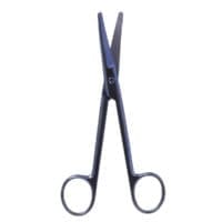 6 3/4" Mayo Scissors - curved titanium
