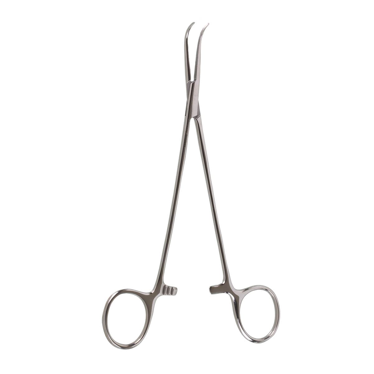 7" Vascular Forceps - fully curved jaw