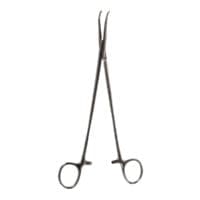 9" Bengolea Forceps - fully curved jaws