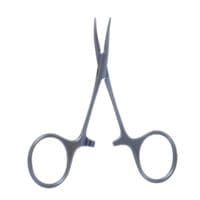 3 1/2" Hartman Mosquito Hemo Forceps - curved titanium