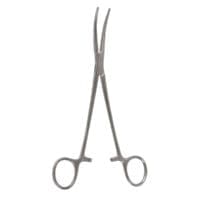 7 1/4" Coller-Crile Forceps - Delicate jaw curved
