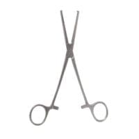 7 1/4" Roch-Ochs Hemo Forceps - straight 1x2 teeth