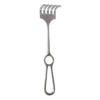 Israel Retractor - 5 prng blunt 2" wide x 1 5/8" deep