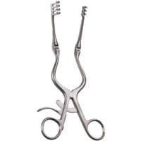 8" Hinged Weitlaner-Beckman Retractor - 3x4 blunt