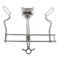 Balfour Retractor set - 10" spread fixed blades 4" deep