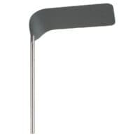 Lobster Malleable Swivel Retractor - 3" x 6 1/2" Aluminum