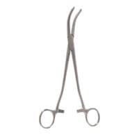 8 1/4" Glenner Hysterectomy Forceps - curved left