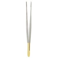 5 3/4" General Tissue Forceps - TC 1x2 teeth delicate tips
