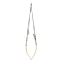 8 1/2" Castroviejo "GG" Needle Holder - curved serr