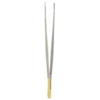 9" Skinner Tissue Forceps - TC 1x2 teeth
