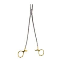 10 1/4" Bozeman Needle Holder - TC "s" curved shanks straight jaw
