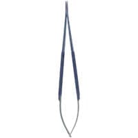8" LighTouch Needle Holder - round handle titanium