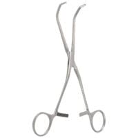 Cooley Vascular Clamp - 60° angled small jaw