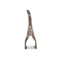 V Bulldog Clamp - titanium - Strong curve 3.5cm