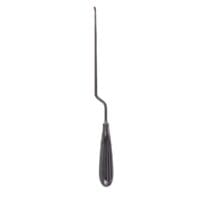 MIS Bayonet Bone Curette - 1/8" straight Fwd cup - 11 1/2" Panther