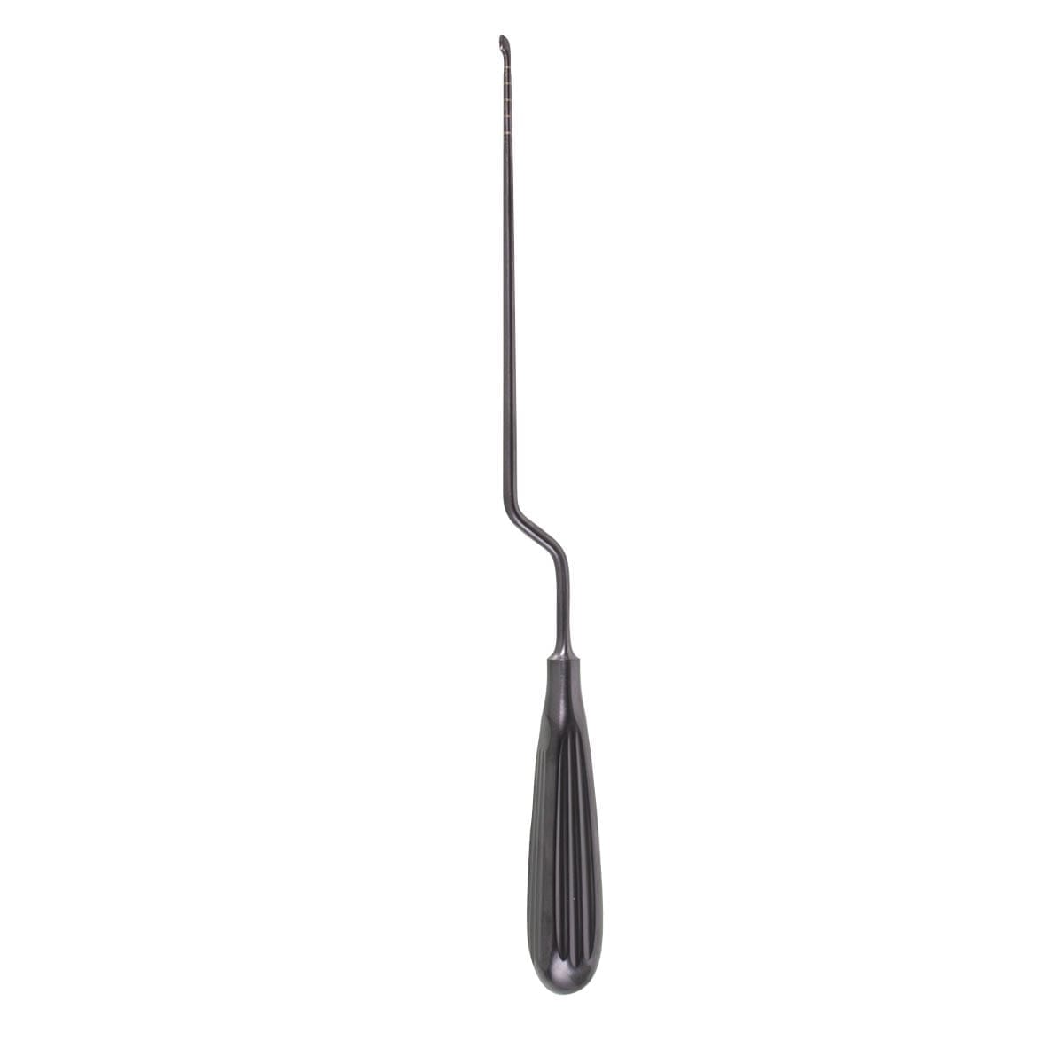 MIS Bayonet Bone Curette - 1/8" straight Fwd cup - 11 1/2" Panther
