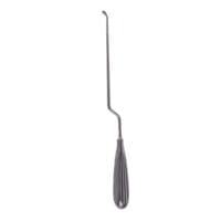 MIS Bayonet Bone Curette - 3/16" rev angled cup - 11 1/2" Panther