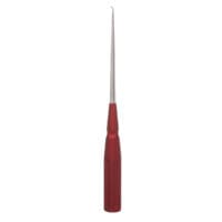 10" Color Cervical Curette - red Angled Size 6-0