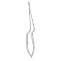 7" Jacobson Bayonet Needle Holder - flt handle straight jaw
