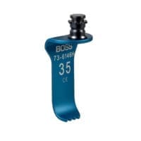 14x35mm Image-Line micro blade - short teeth blue New Locking Hub