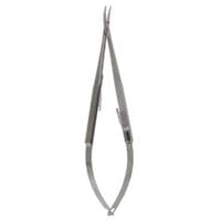 10mm Castro Needle Holder - w/lock curved delicate 142mm length