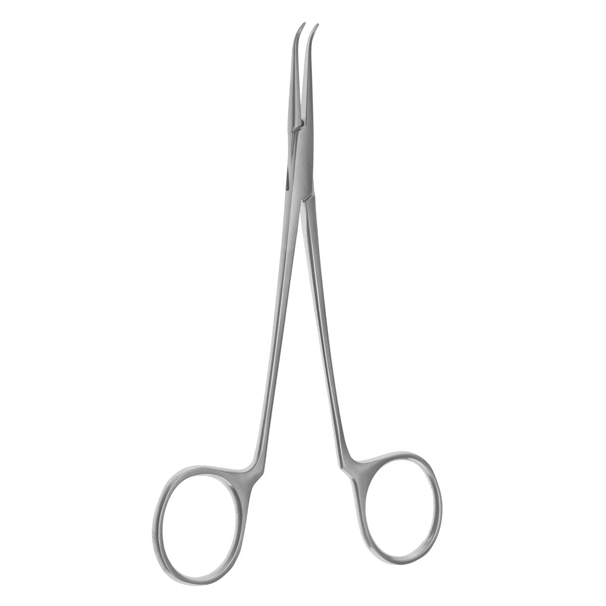 5.5" McCabe Facial Nerve Dissector angled 14mm smooth jaw