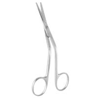 Goldman Septum Scissors serrated blades straight