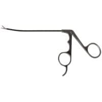 Inner-Forehead Insulated Forceps - curved left