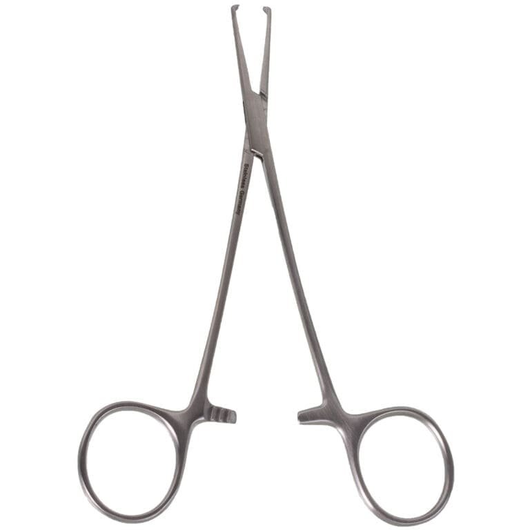6" Tendon Grasping Forceps - 2.5mm wide jaw 2x2 pin teeth