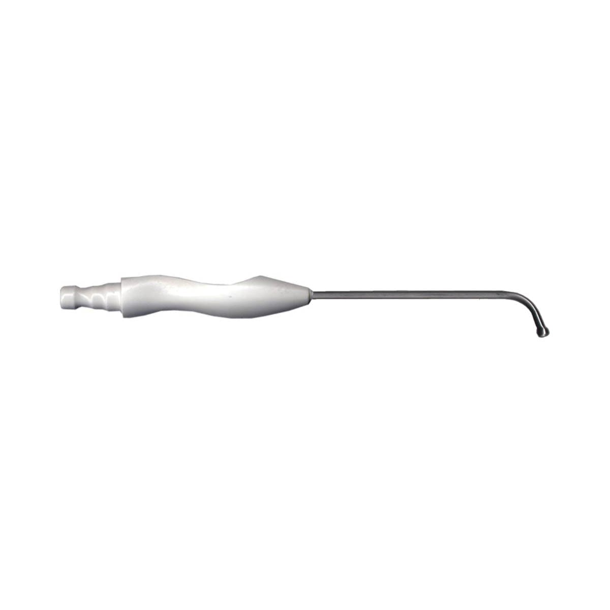 Single-Use 70° Curved Sinus Suction 12fr Ball End Tip