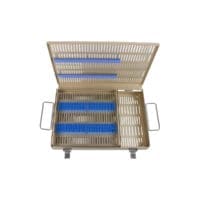 10x15x3" Microsurgical Instrument Sterilization Case - Two-Level