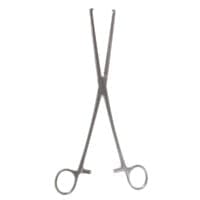 10" Roch Ochs Hemo Forceps - straight 1x2 teeth