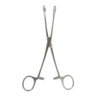7" Foerster Sponge Forceps - straight serrated jaw