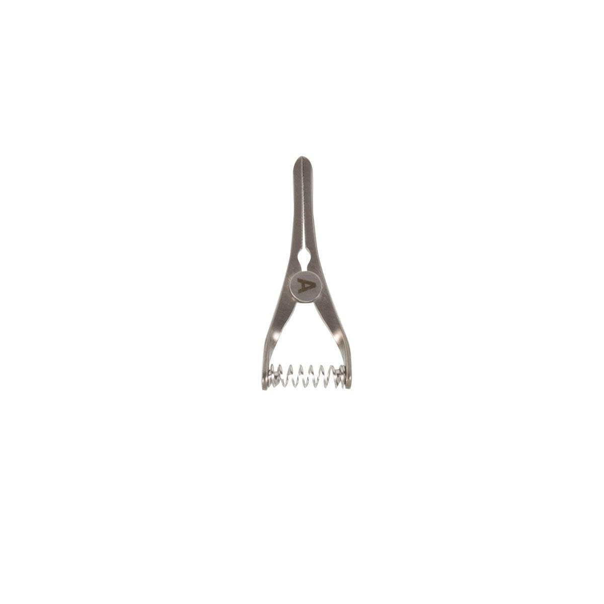 A Bulldog Clamp - titanium - straight 3.5cm