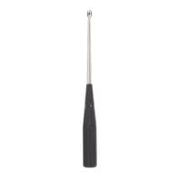 10" Color Cervical Curette - black Size 5 8.1mm