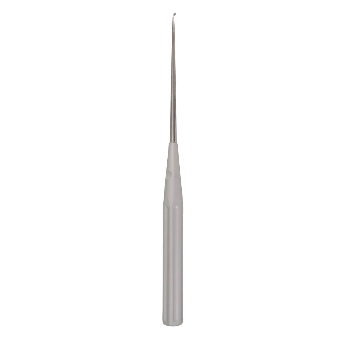 Color Lumbar Curette Angled - 5-0 Silver