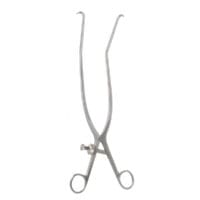B-Z Retractor - 3" D 5" spread 45°