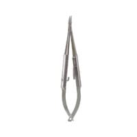 Barraquer Needle Holder - delicate 125mm curved w/ lock