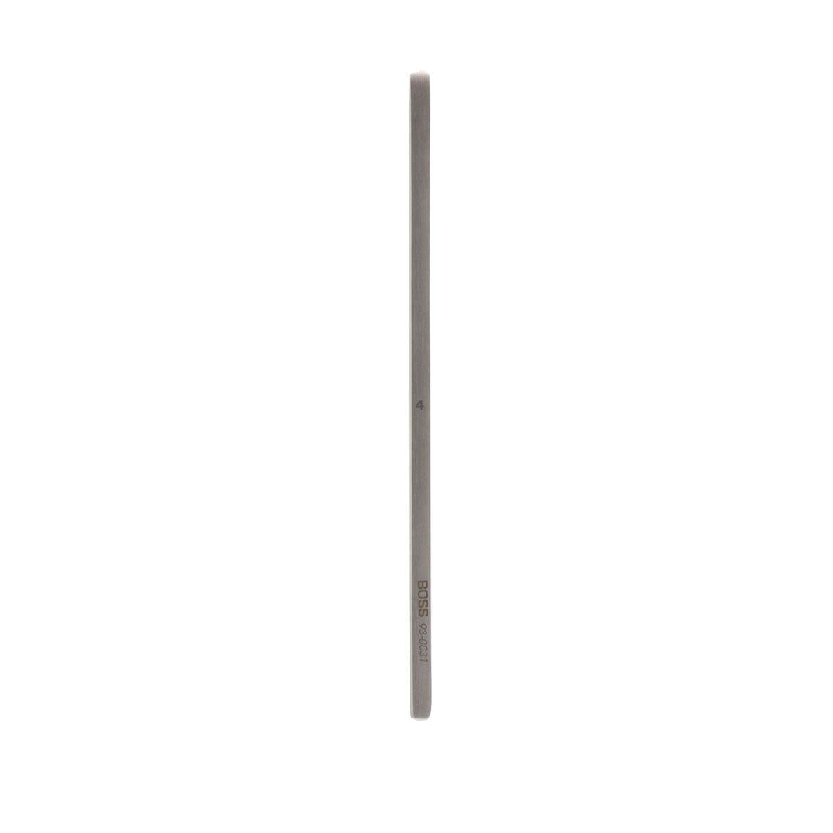 5 1/8" Swiss Osteotome straight 4mm edge