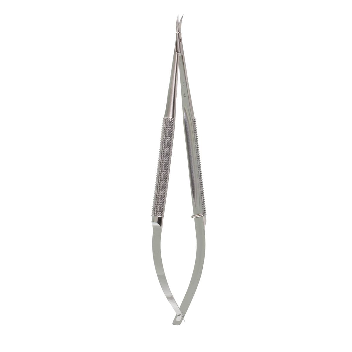 15cm Scissors - curved 13mm vannas 8mm dia