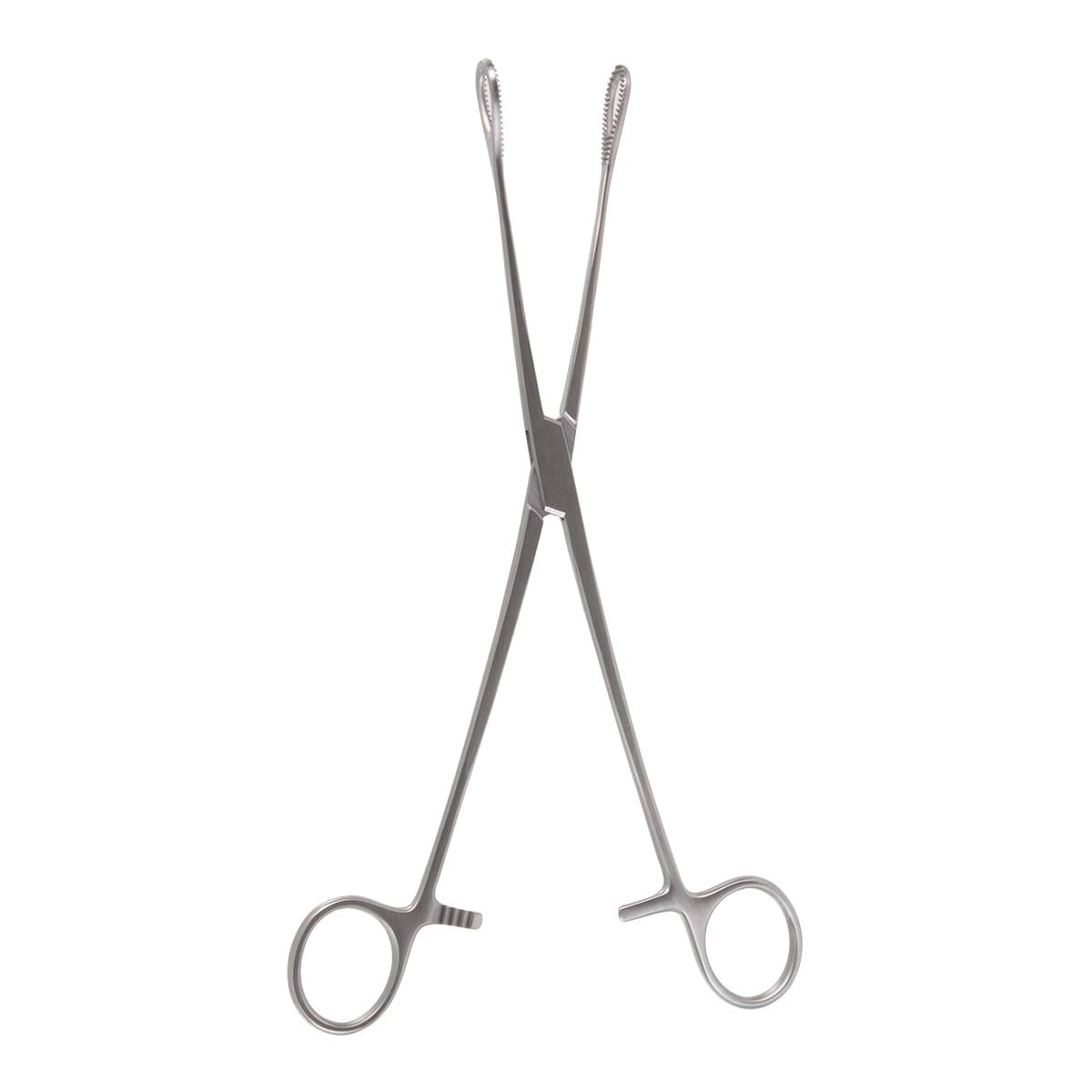 9 1/2" Foerster Sponge Forceps - straight serrated jaw