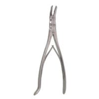 9 1/2" Smith Peterson Rongeur - fully curved 3mm wide